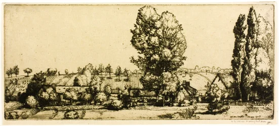 Paysage, Poigny