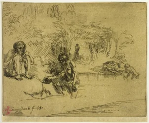Les Baigneuses