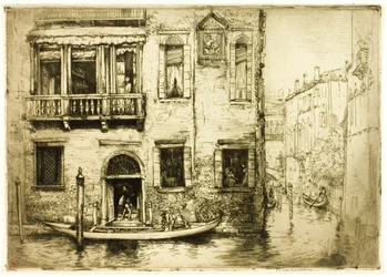 Le Canal du Petit Saint, Venise