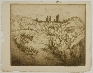La ville sur la colline