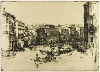 Le marché, Venise