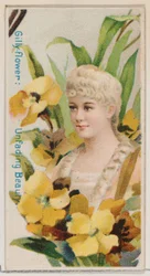 Giroflée : Beauté impérissable, de la série Beautés florales et langage des fleurs N7