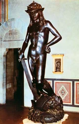 Statue en bronze de David, vers 1430-1440