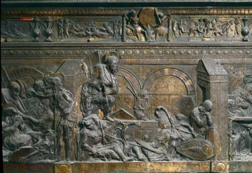 La résurrection du Christ. (détail)