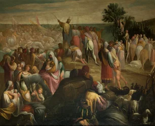 Les Israélites traversant la mer Rouge, vers 1610