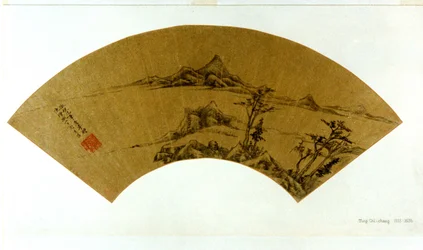 Paysage dans le style de Ni Zan