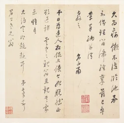 Lettre à Chen Jiru (1558-1635)