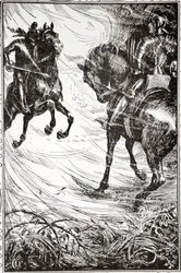 La lutte était acharnée