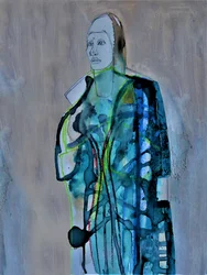 Portrait abstrait d