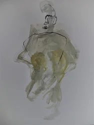 Figure nue abstraite