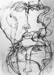 Résumé : Visages qui se chevauchent