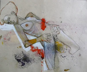 Figure abstraite allongée