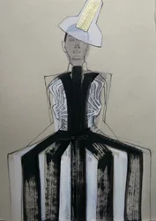 Avant-Garde Fashion Portrait