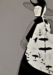 Silhouette de mode aviaire