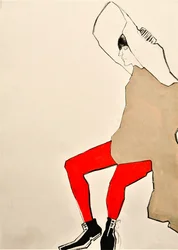 Une pose audacieuse et tendance en rouge vif
