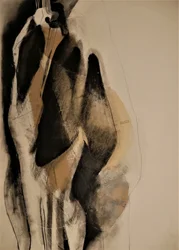 Figures abstraites drapées