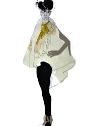 Illustration de mode élégante