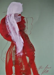 Mode élégante et rouge