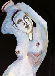 Figure nue éthérée