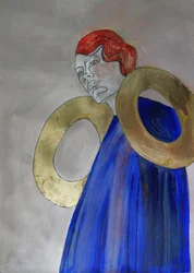 Figurine « Golden Rings »