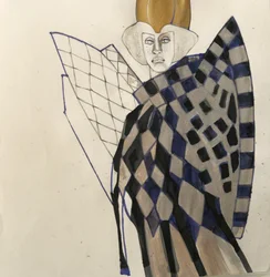 Portrait « Harlequin Regal »