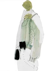 Illustration de mode minimaliste