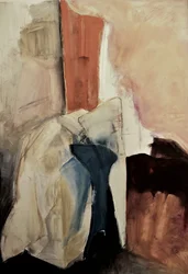 Composition abstraite aux tons discrets