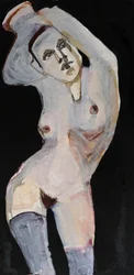 Figure nue sensuelle