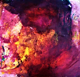 Tourbillon abstrait aux couleurs vives