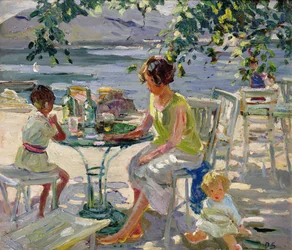 Cassis (huile sur toile)