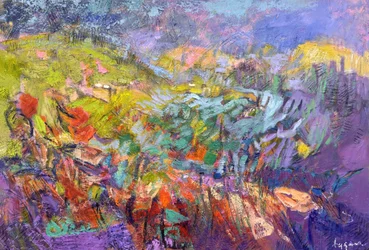 Un paysage onirique et éclatant