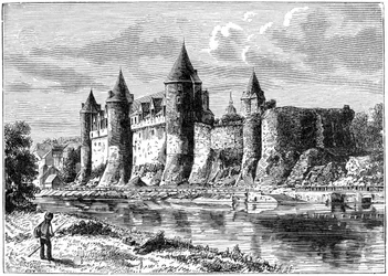 Château de Josselin, France, 1898