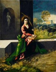 Sainte Lucrèce, vers 1520 (huile sur panneau)