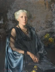 La Dame au manteau bleu