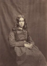 Femme, Asile du comté de Surrey, vers 1855