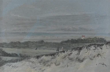 Rivage avec dunes de sable