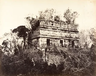 La Prison, à Chichen-Itza, 1857-89