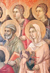 Maestà de Duccio (détail)