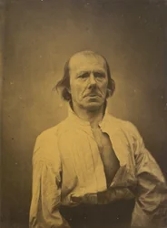 Visage au repos