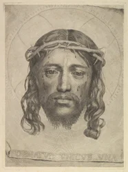 Visage du Christ sur le voile de Sainte Véronique, 1735