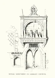 Monument mural dans l