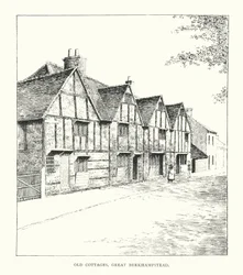 Vieux cottages, Great Berkhampstead