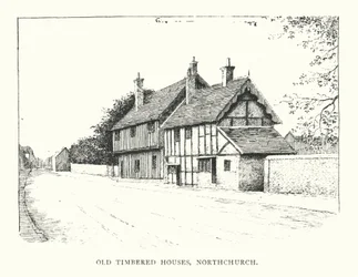 Vieilles maisons à colombages, Northchurch