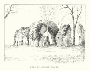 Ruines de la chapelle de Minsden