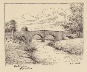 Sussex : Mock Bridge, Shermanbury