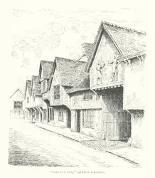 "The Sun Inn," Saffron Walden