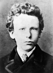 Vincent Van Gogh, vers 13 ans (photo n/b)