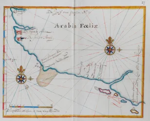 Arabie. Côte
