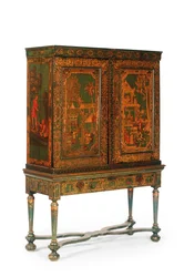 Cabinet de collectionneur sur pied, c.1700-30