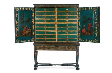Cabinet de collectionneur sur pied, c.1700-30
